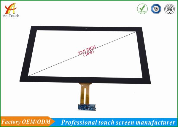 Quality 23.6 Inch Capacitive Touch Screen Display Large Format Anti - Radiation for sale