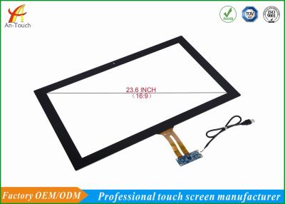 China 23.6 Inch Glass Usb Multi Touch Screen Panel Long Life For Karaoke Machine for sale