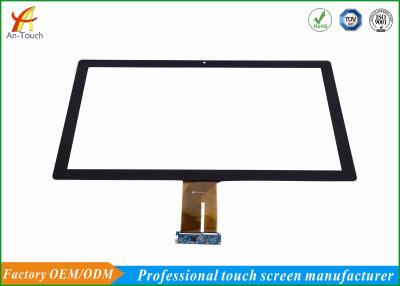 China Capa capacitiva de la pantalla táctil de 27 pulgadas, el panel de cristal transparente de la pantalla táctil en venta