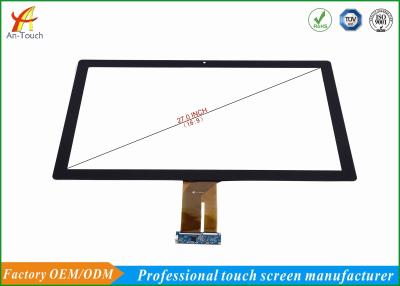 China Projective Capacitive Game Touch Screen Overlay Kit 27 Inch , 2.0mm Cover Lens for sale