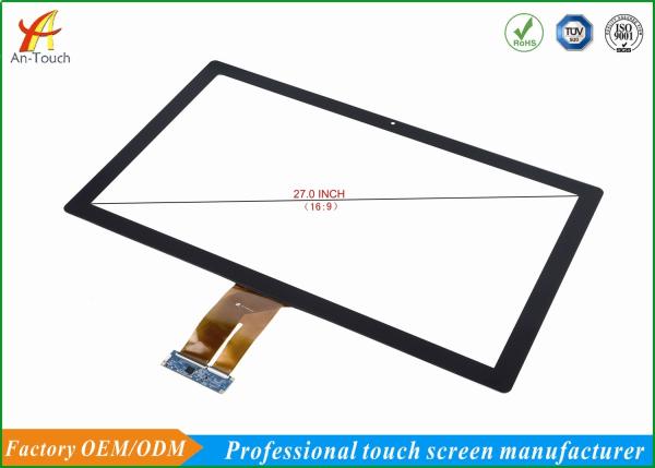 Quality Capacitive 27 Inch Medical Touch Screen Display Panel With Touch Sensor for sale