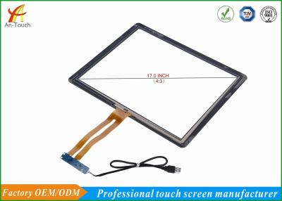 China High Sensitive 17 Touch Panel For Kiosk Glass Touch Digitizer Replacement for sale