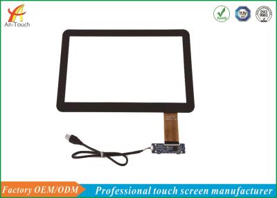 China Black Border 14 Inch POS Touch Panel Capacitive Multifunction With USB Connector for sale