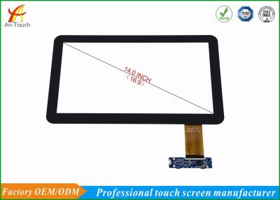 China HD 14 Inch KTV Touch Screen Overlay Anti - Interference Ability , 4096*4096 Resolution for sale