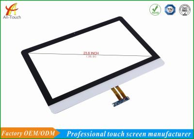 China Transparent Waterproof Touch Panel 23.6 Inch 10 Touch Points For Android for sale