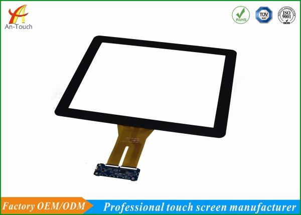 Quality 17 Inch USB I2C Kiosk Touch Panel , Projected Capacitive Touch Screen Panel With Driver Free for sale