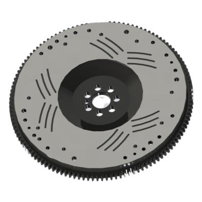 China Steel Integrated Racing Flywheel 122 Tooth Cast Iron Modified Car Flywheel for sale