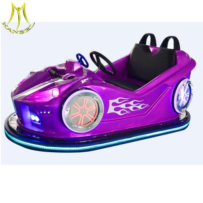 China Hansel  amusement motor racing car ride for outdoor floor bumper car with two seats for sale