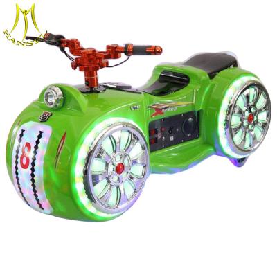 China Hansel  electronic children outdoor rides game machines entertainment motorbike for sale