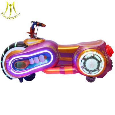 China Hansel attraction plastic electric battery operated kids ride on motorbikes for sales for sale