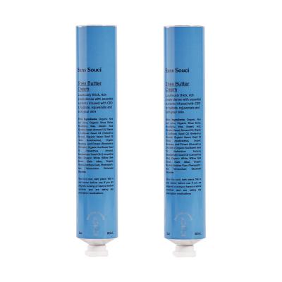 China Cosmetic Empty Aluminum Tube 30ml 50ml 80ml 100ml For Skincare for sale