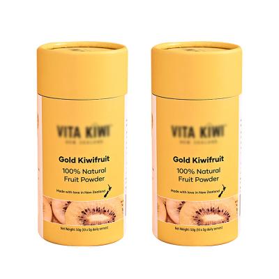 China Biodegradable Eco Friendly Cylinder Tea Paper Tube Packaging With Free Sample en venta