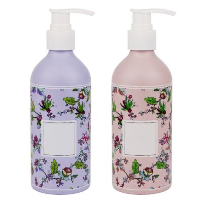 China Botellas cosméticas amistosas florales de la botella 30ml 120ml 500ml Eco de la bomba 16oz del SGS en venta