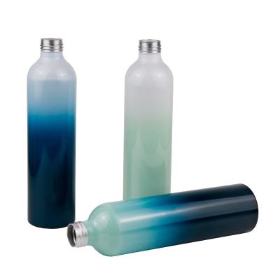 China garrafa cosmética da bomba do reenchimento de Skincare dos recipientes do curso de alumínio de 2oz 4oz 6oz 8oz à venda