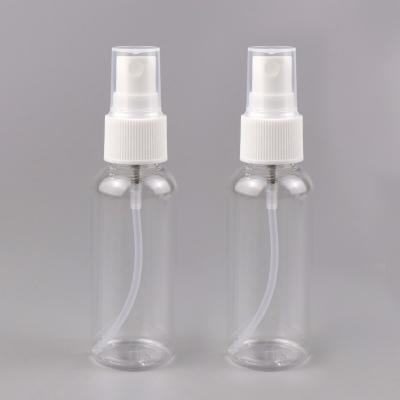 China SGS Recycled PET Cosmetic Bottles 70ml 90ml Empty Mist Spray Bottles for sale