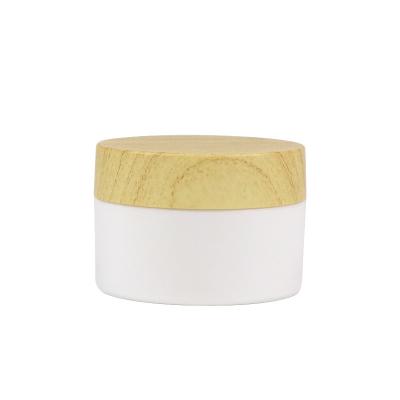 China Gradient Surface Bamboo Cosmetic Packaging Biodegradable Bamboo Containers for sale