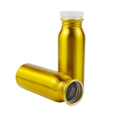 China Custom Cover 250ml 500ml Empty Aluminum Bottles For Essential Oils for sale
