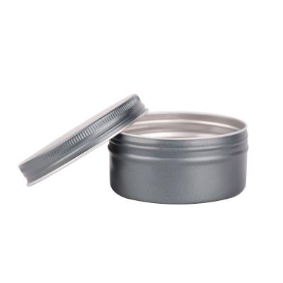 China Matte Aluminum Cosmetic Jars 150g 250g 5.3OZ 8.8oz Metal Tins for sale