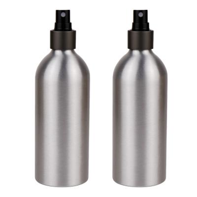 China OEM ODM Aluminum Cosmetic Bottles Silver 1-8 Ounce Lotion Bottles for sale