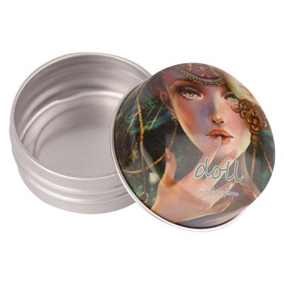 China Customized 10mL 20mL 30ml Aluminum Jar CMYK PMS Offset Printing Cosmetic Can for sale