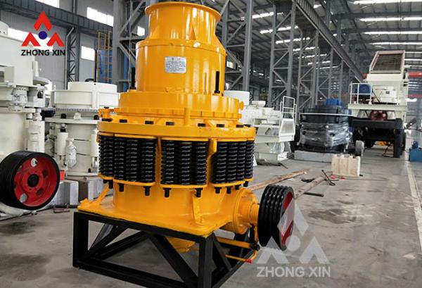 Quality Jiaozuo zhongxin spring stone cone crusher in factory stone crashing machine for sale