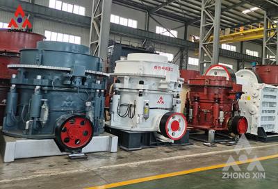 China Triturador hidráulico do cone do cascalho da fábrica da planta do triturador do cone do de alta capacidade na planta de mineração à venda
