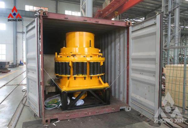 Quality Zhongxin Symons new cone crusher for basalt high compression strength stones for sale