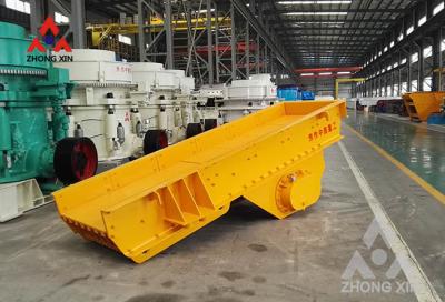 China Henan Factory Price Stone Vibrating Feeder Zhongxin Vibrating Feeder en venta