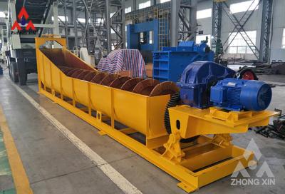 China Máquina espiral de la lavadora de la arena de la capacidad grande para la construcción en venta