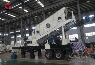 Chine 150tph Jaw  Mobile Stone Crusher For Crushing Granite Limestone Rock Stone à vendre