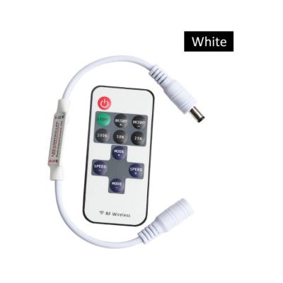 China Mini Monochrome LED Light Controller , RF Wireless Controller With 11 Key OEM for sale
