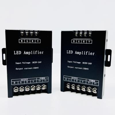 China Customized LED Strip RGB Amplifier 5V 24V 30A 360W Synchronization Change for sale