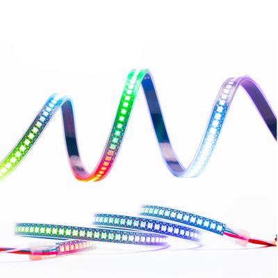 China High Density 144LED 5050 RGB LED Strip Light Ws2812 Illusion Flowing Running Flexible for sale