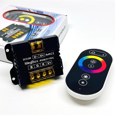 China 24V 30A LED RGB Controller For Color Change Breathing Brightness Adjustment for sale