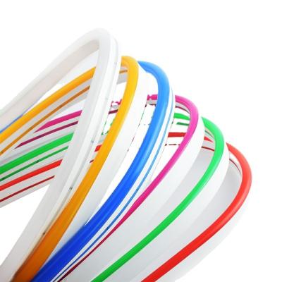 China Colorful Flexible Silicone LED Strip , Waterproof LED Neon Tube For Billboard for sale