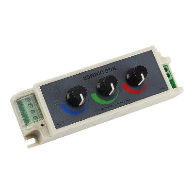 China 216W LED RGB Controller Dimmer With 3 Way Stepless Adjustable Switch for sale