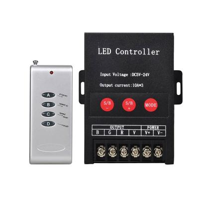China 30A LED Strip Light Dimmer Controller For Color Change Speed Switch for sale