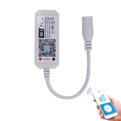 China Mini RGB Wifi LED Strip RGBW Controller For Music Voice Mobile APP Timing for sale