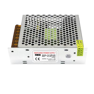 China 150W Aluminum Power Supply Switching 24V 5A With CE Certification for sale