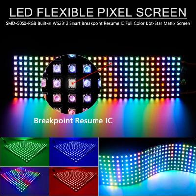 China Flexible Programmable LED Pixel Strip Light Smd 5050 Magic Color for sale