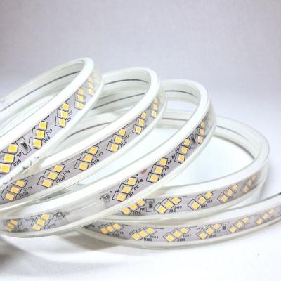 China Ultra Bright 180leds/M Single Color LED Strip 220v Waterproof For Building Outlining for sale