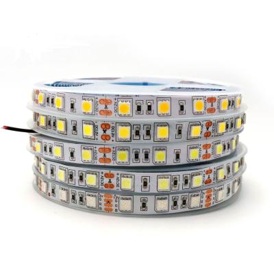 China Customized Adjustable Color Temperature LED Strip Light  2835 Double Color For Hotel for sale