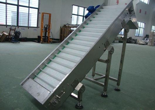 Quality Stainless Steel Inclined Modular Conveyor for Material Transfer for sale