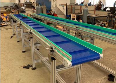 China Stainless Steel Frame Modular Conveyor for Material Transfer for sale