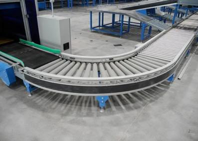 China Zhengzhou Generate Machinery Curve Gravity Roller Conveyor for Sale for sale