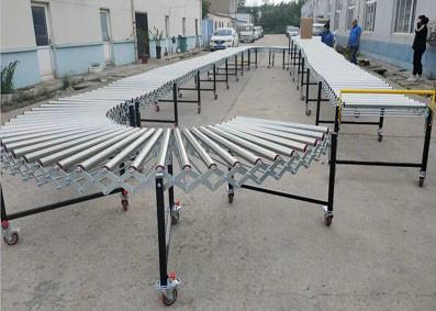 China Zhengzhou Generate Machinery Expandable Roller Conveyor for Truck Loading and Unloading for sale