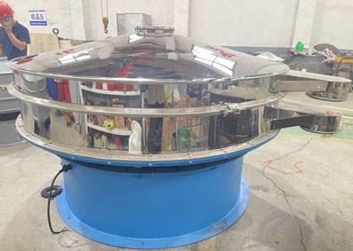 China Sieve Shaker Machine Rotary Vibrating Screen for Urea Powder en venta