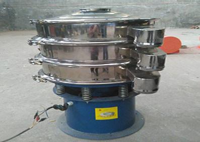 China Industry Vibration Screening Machine Rotary Vibration Sieve for Soya Bean Milk for sale