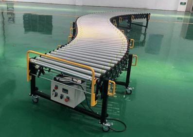 China Zhengzhou Generate Machinery Heavy Duty Motorized Packaging Roller Conveyor en venta