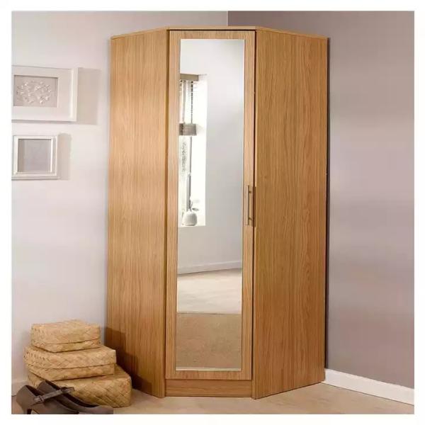 Quality Solid Wood Modern Bedroom Wardrobes , Bedroom Furniture Customized Wardrobe for sale